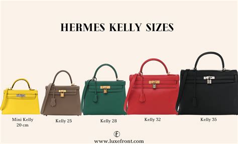 hermes kelly colors|hermes kelly size chart.